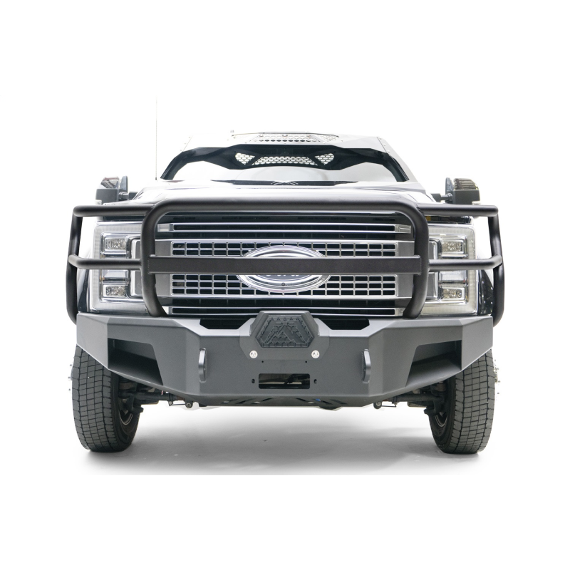 Fab Fours Premium Winch Front Bumper w/ Pre Runner Guard Model FS17-A4262-1