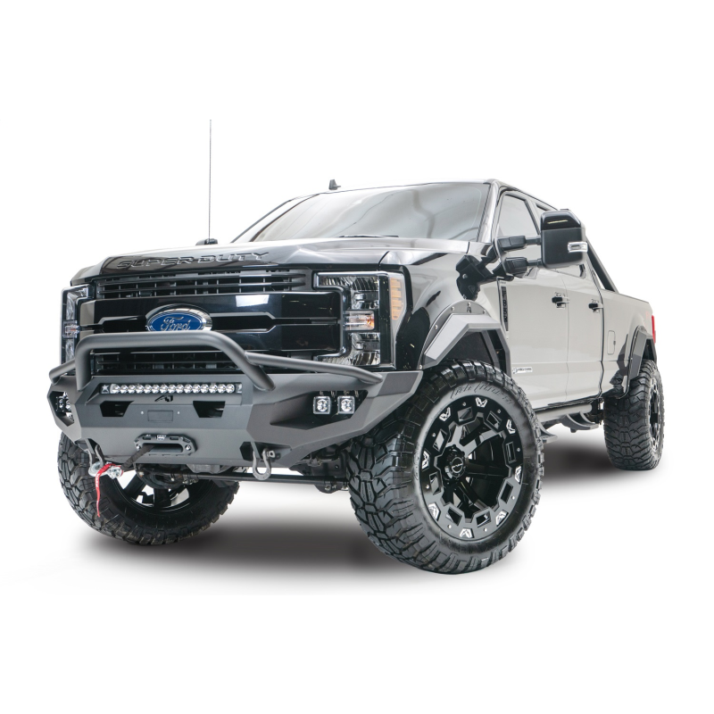 Fab Fours Matrix Front Bumper w/ Pre Runner Guard Model FS17-X4162-1