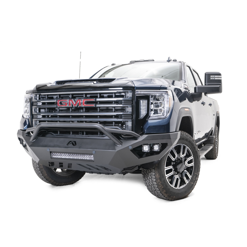 Fab Fours Vengeance Front Bumper w/ Pre Runner Guard Model GM20-V5052-1