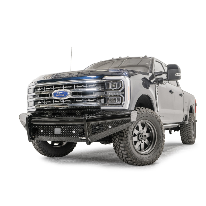 Fab Fours Black Steel Front Bumper Model FS23-S5961-1