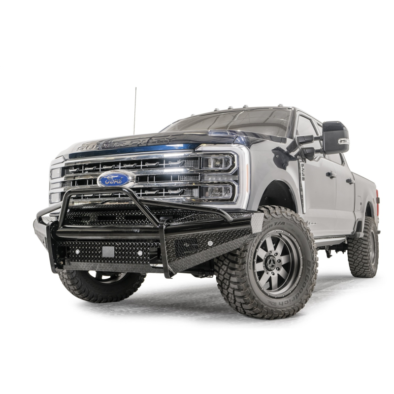 Fab Fours Black Steel Front Bumper w/ Pre Runner Guard Model FS23-S5962-1