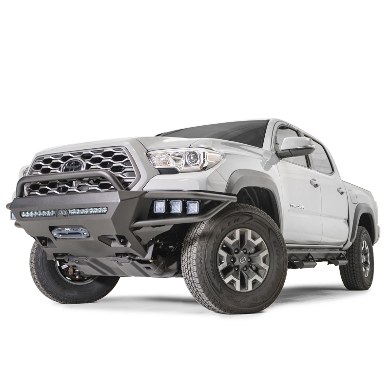 Fab Fours Winch Front Bumper w/ Pre Runner Guard Model TB16-02-1