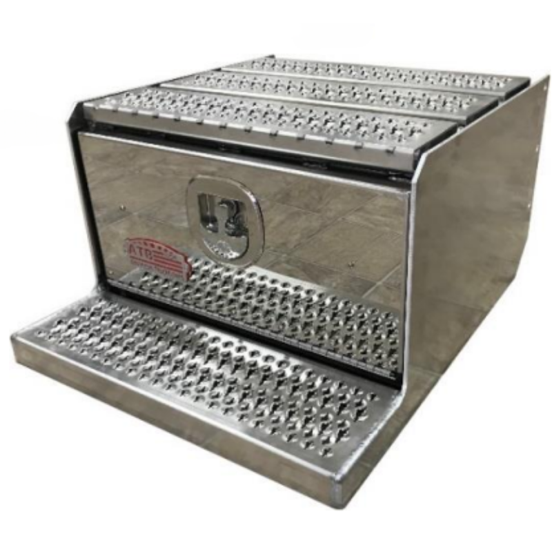 ATB Step Frame Box 21"H x 23"D x 30"W Single Drop and Bottom Open Door Model A-SF51-212330D-M