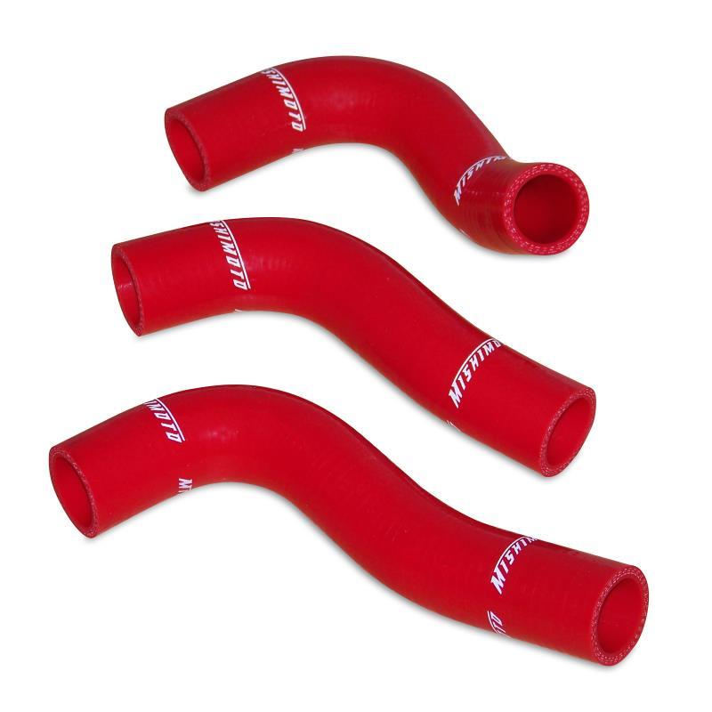 Mishimoto Red Radiator Hoses Mazda Miata 1.8L NA 1994-1997 | MMHOSE-MIA-94RD
