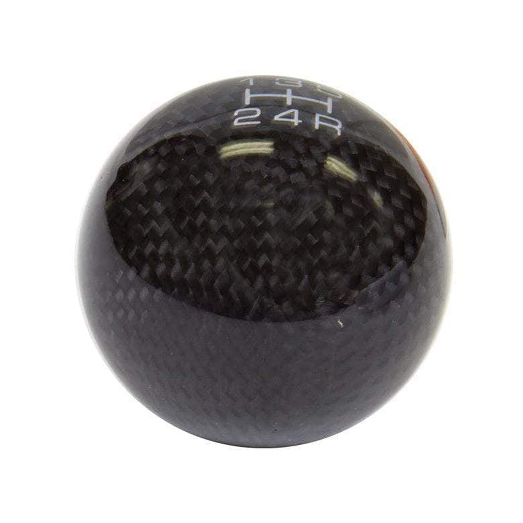 NRG Carbon Fiber 5 Speed Logo Ball Type Style Shift Knob | SK-300BC-2