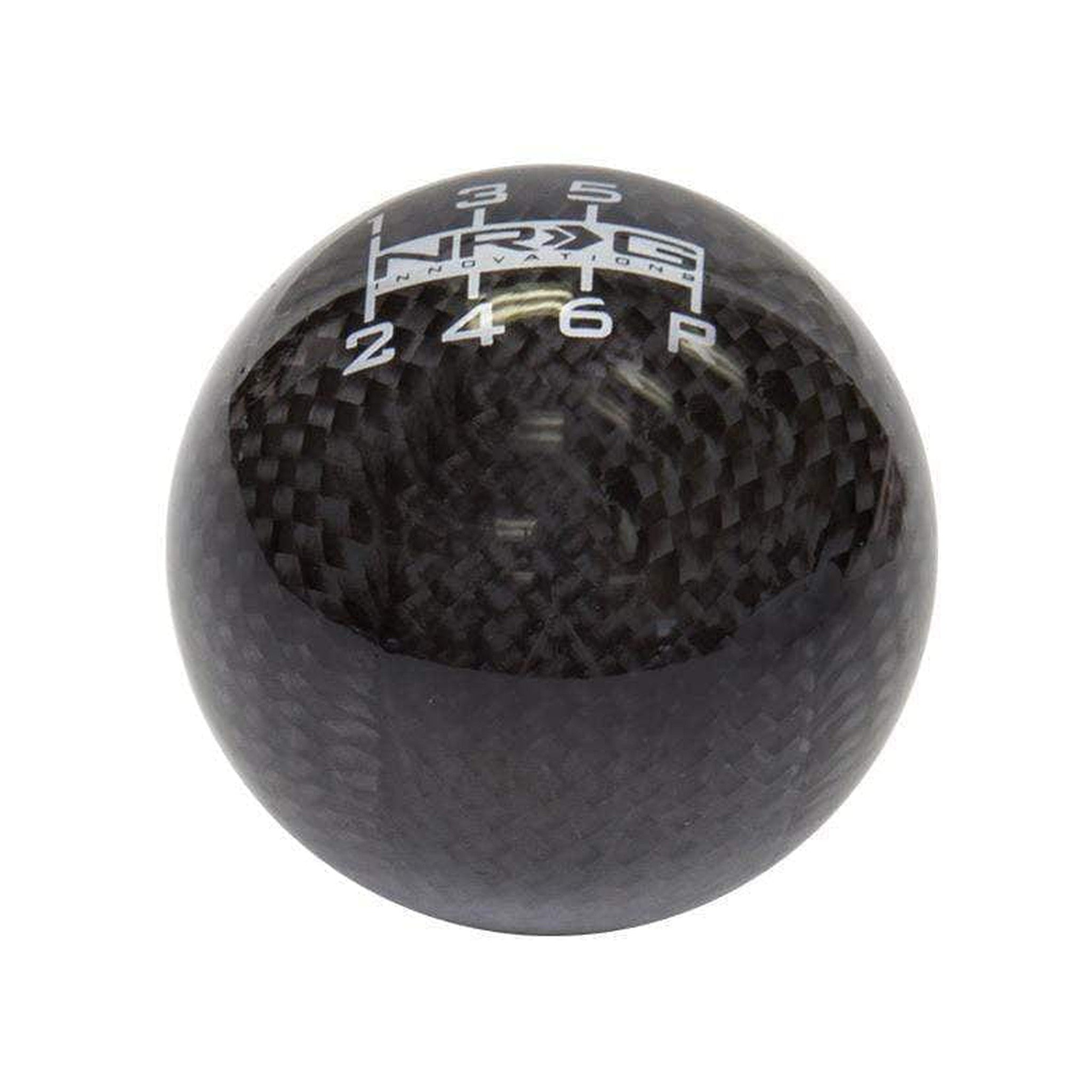 NRG Carbon Fiber 6 Speed Logo Ball Type Style Shift Knob | SK-300BC-1