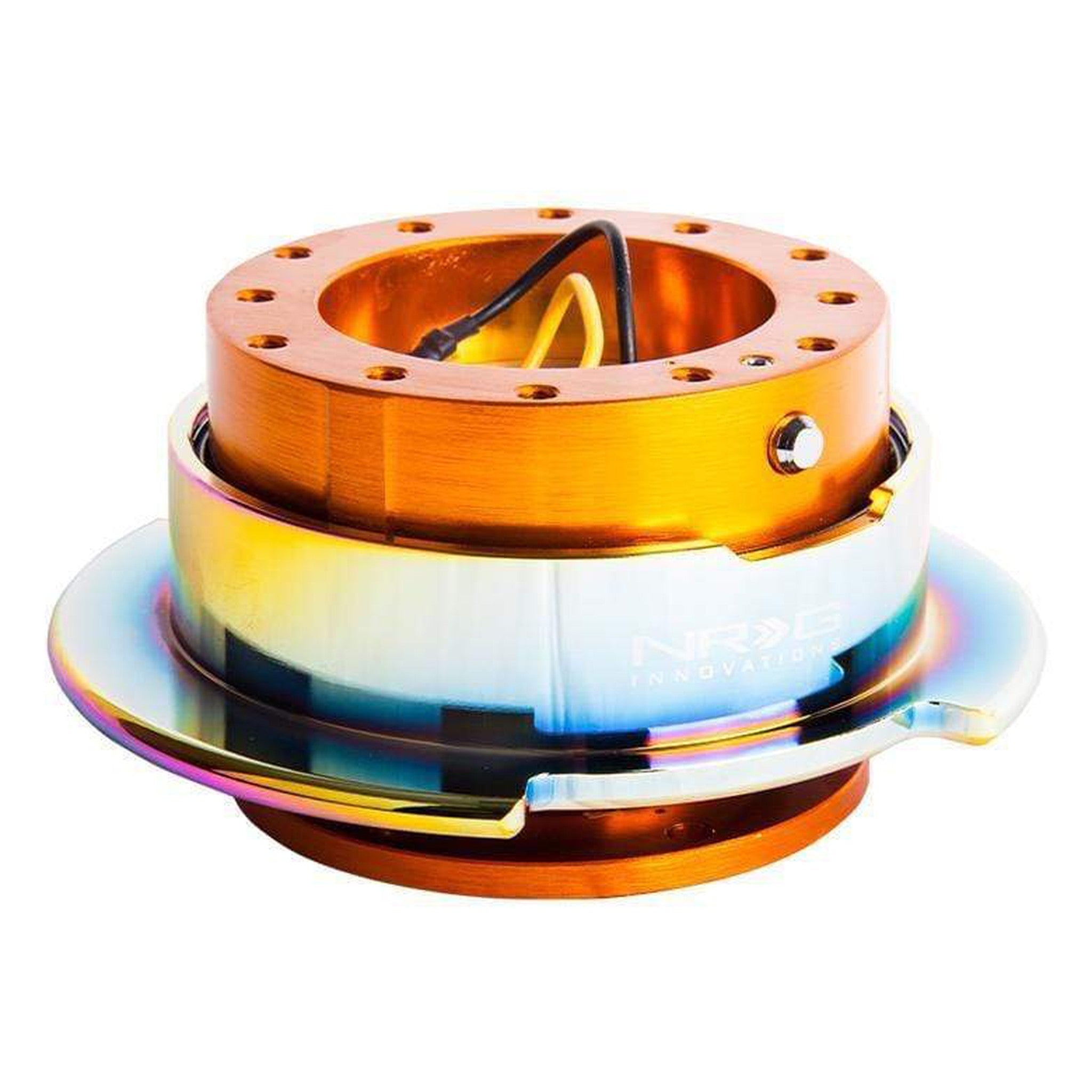 NRG Quick Release Kit Gen 2.5 Rose Gold w/ Neochrome Ring | SRK-250RG/MC