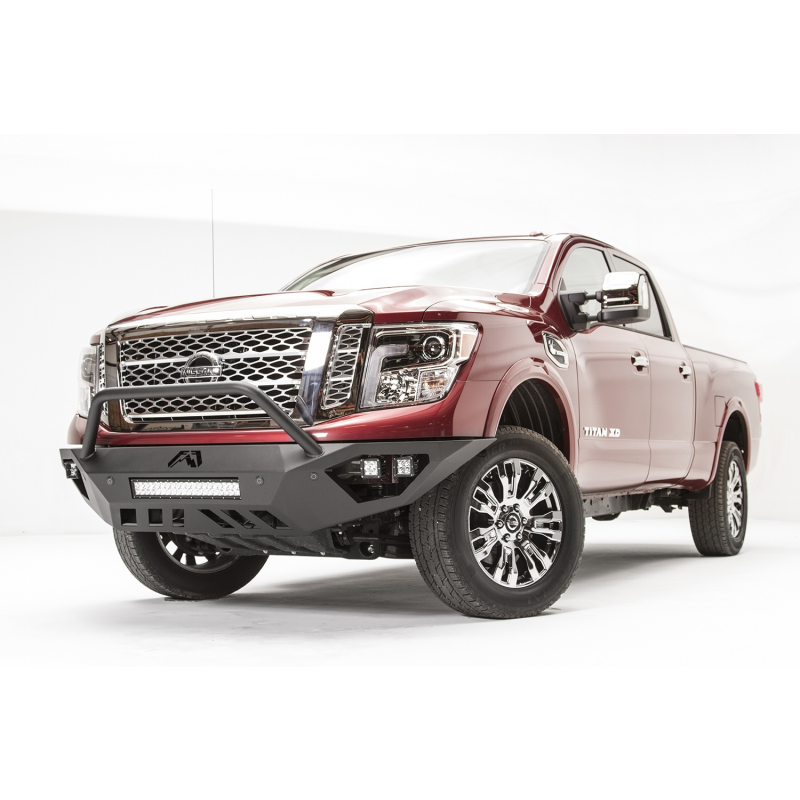 Fab Fours Vengeance Front Bumper w/ Pre Runner Guard Model NT16-D3752-1