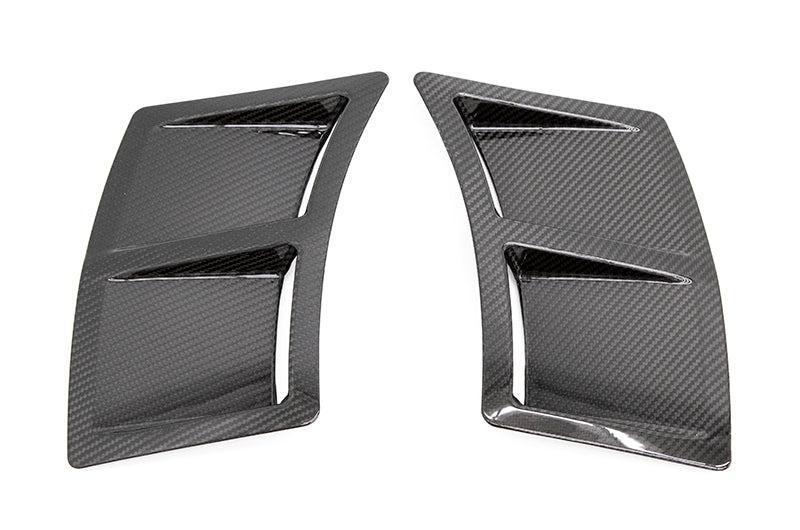 OLM S207 Style Carbon Fiber Bumper Vent Inserts Subaru WRX / STI 2015-2021 | A.70163.1