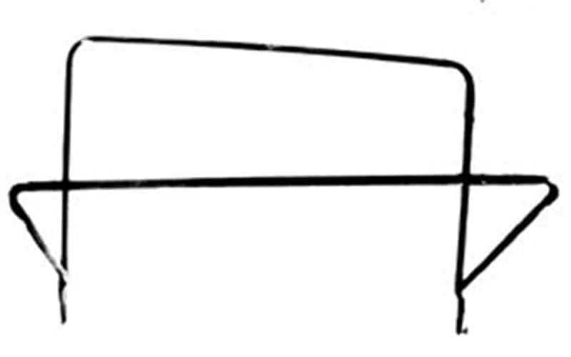 OMIX 12023.12 Top Frame Assembly 50-52 Willys M38 12023.12