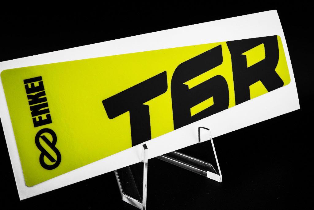 Overnight Crew Enkei T6R Spoke Sticker (4 PCS) - Acid