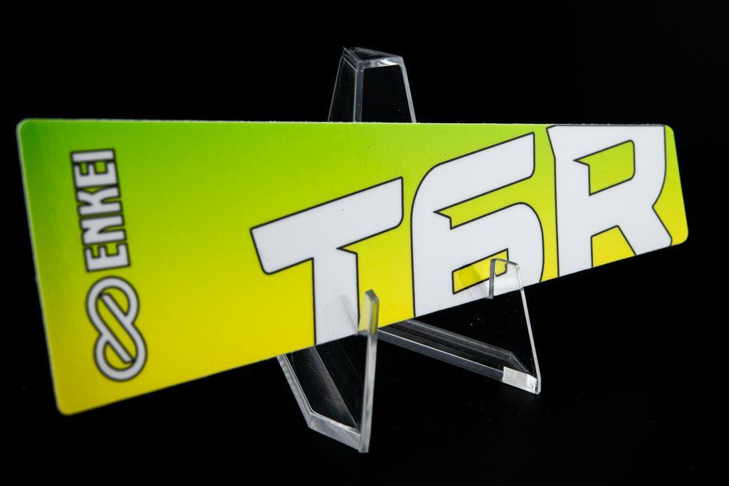 Overnight Crew Enkei T6R Spoke Sticker (4 PCS) - Avocado