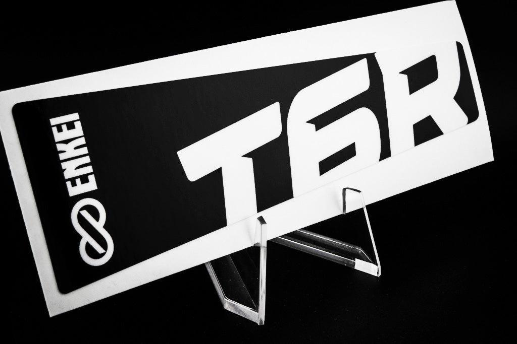 Overnight Crew Enkei T6R Spoke Sticker (4 PCS) - Black/White