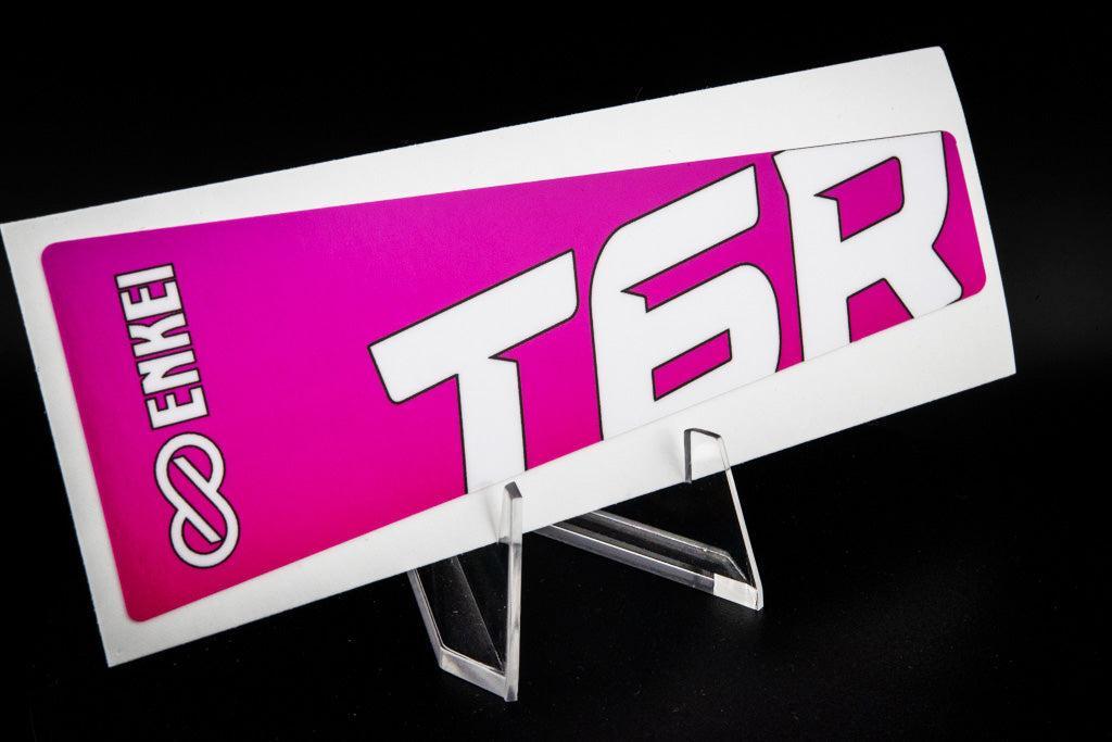 Overnight Crew Enkei T6R Spoke Sticker (4 PCS) - Sunset Pink