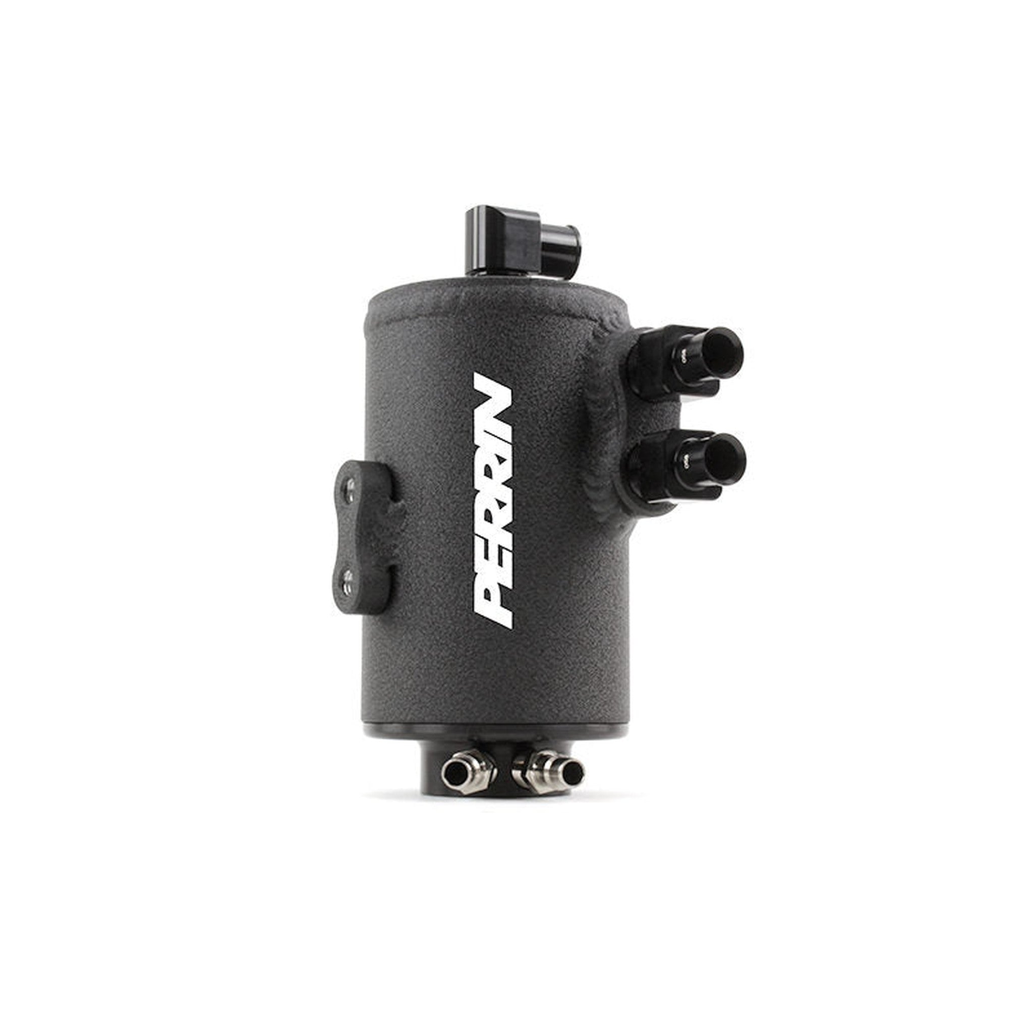 Perrin Wrinkle Black Air Oil Separator Kit Subaru WRX 2015-2021 w/o Eyesight | PSP-ENG-609BK