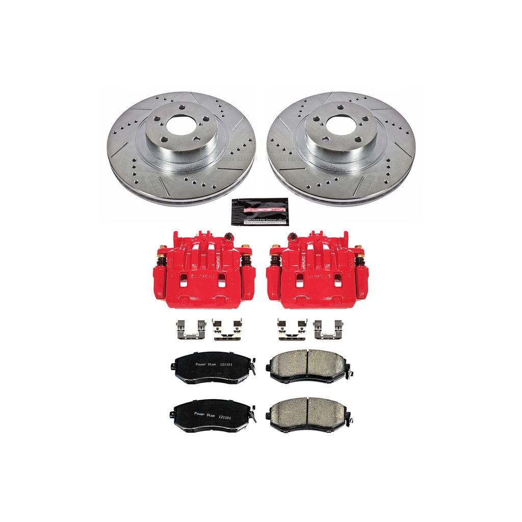Power Stop Front Z23 Evolution Sport Brake Kit w/Calipers FR-S / BRZ / 86 2013-2020 | KC6082A