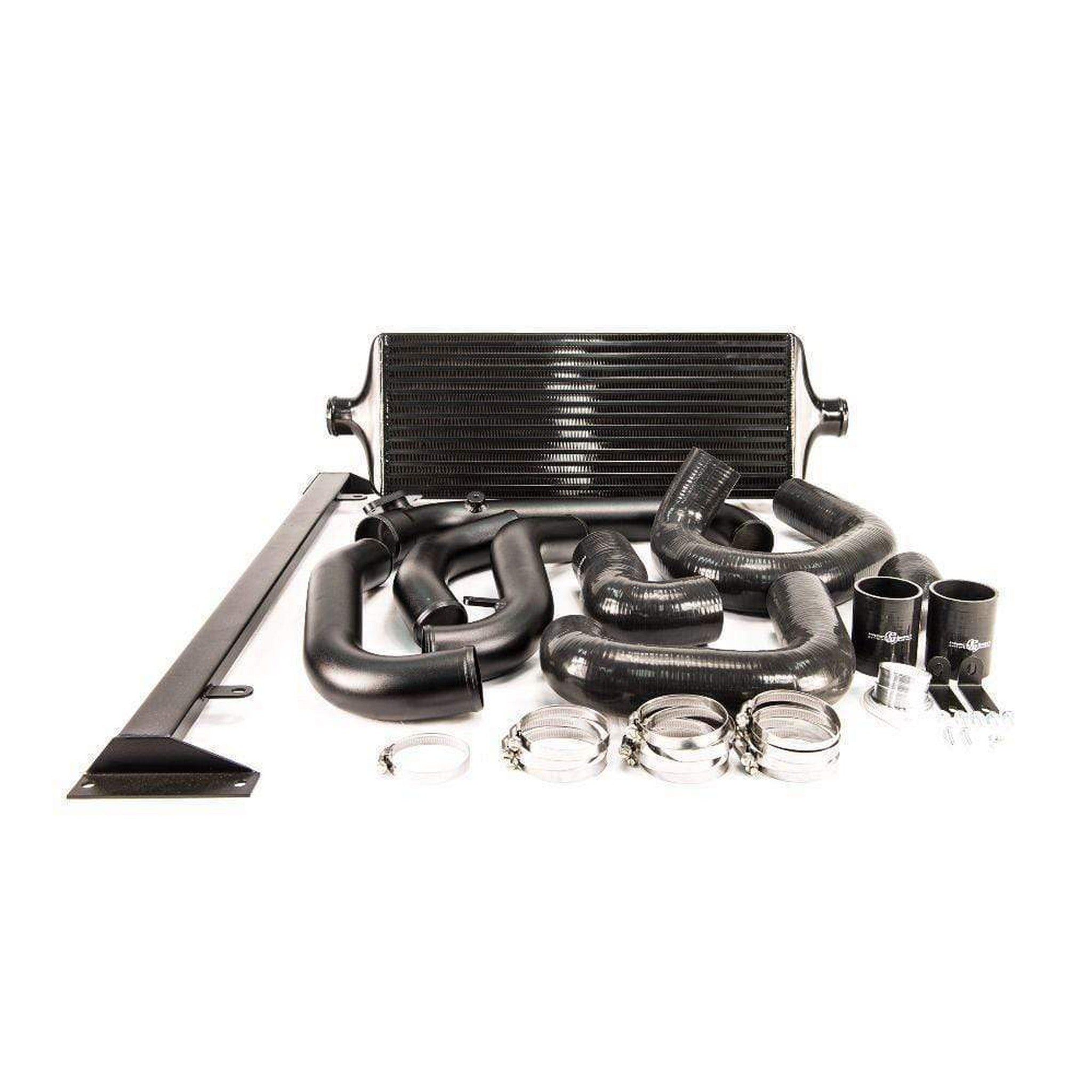 Process West Front Mount Intercooler Kit Black Subaru STI 2008-2014