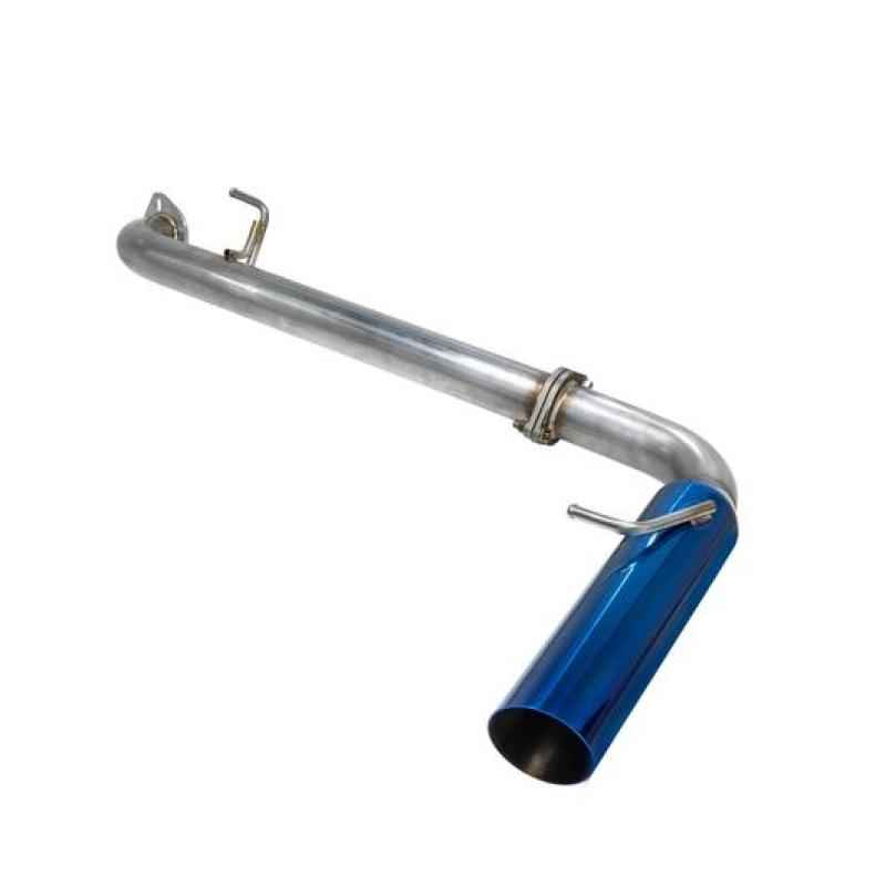 Remark 13+ Subaru BRZ/Toyota 86 Single-Exit Axle Back Exhaust w/Burnt Blue Stainless Double Wall Tip RO-TBZN-SL