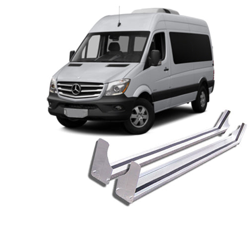 RUN135SS Black Horse 2007-2017 Dodge Sprinter 1500 Runni BLKRUN135SS