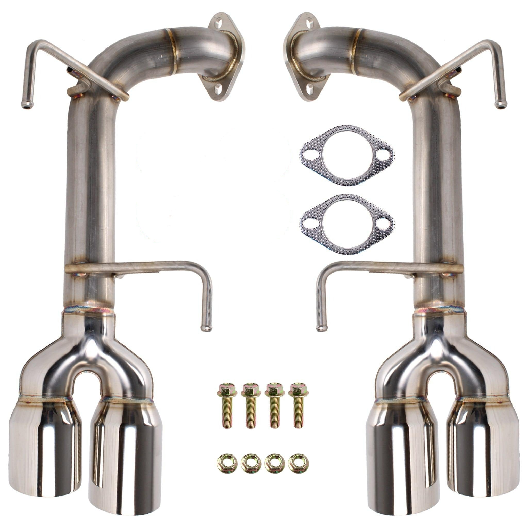 Remark Axleback Exhaust Stainless Double Wall 3.5in Tips Subaru WRX / STI 2015-2021 | RO-TSVA-D