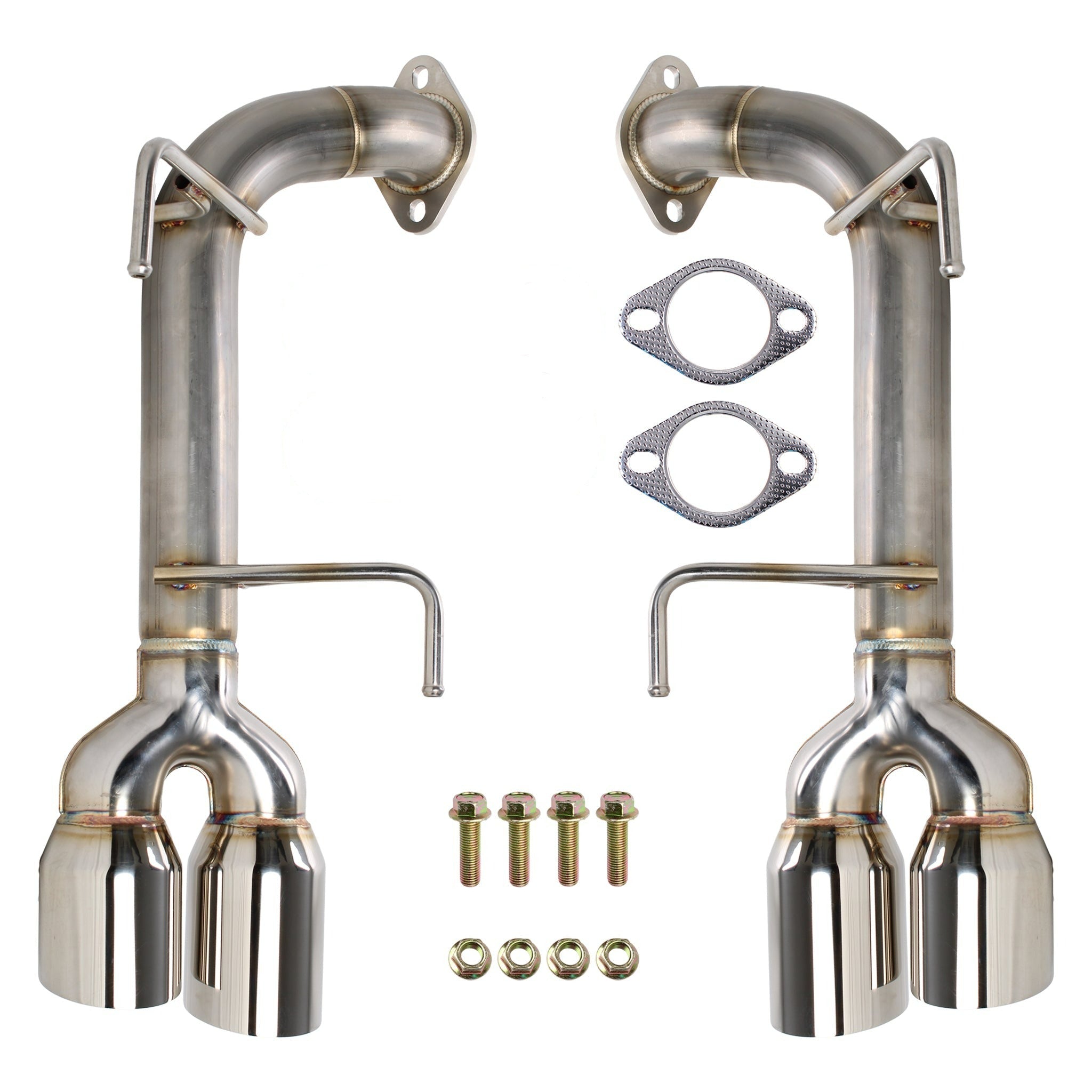 Remark Axleback Exhaust Stainless Single Wall 3.5in Tips Subaru WRX / STI 2015-2021 | RO-TSVA-S