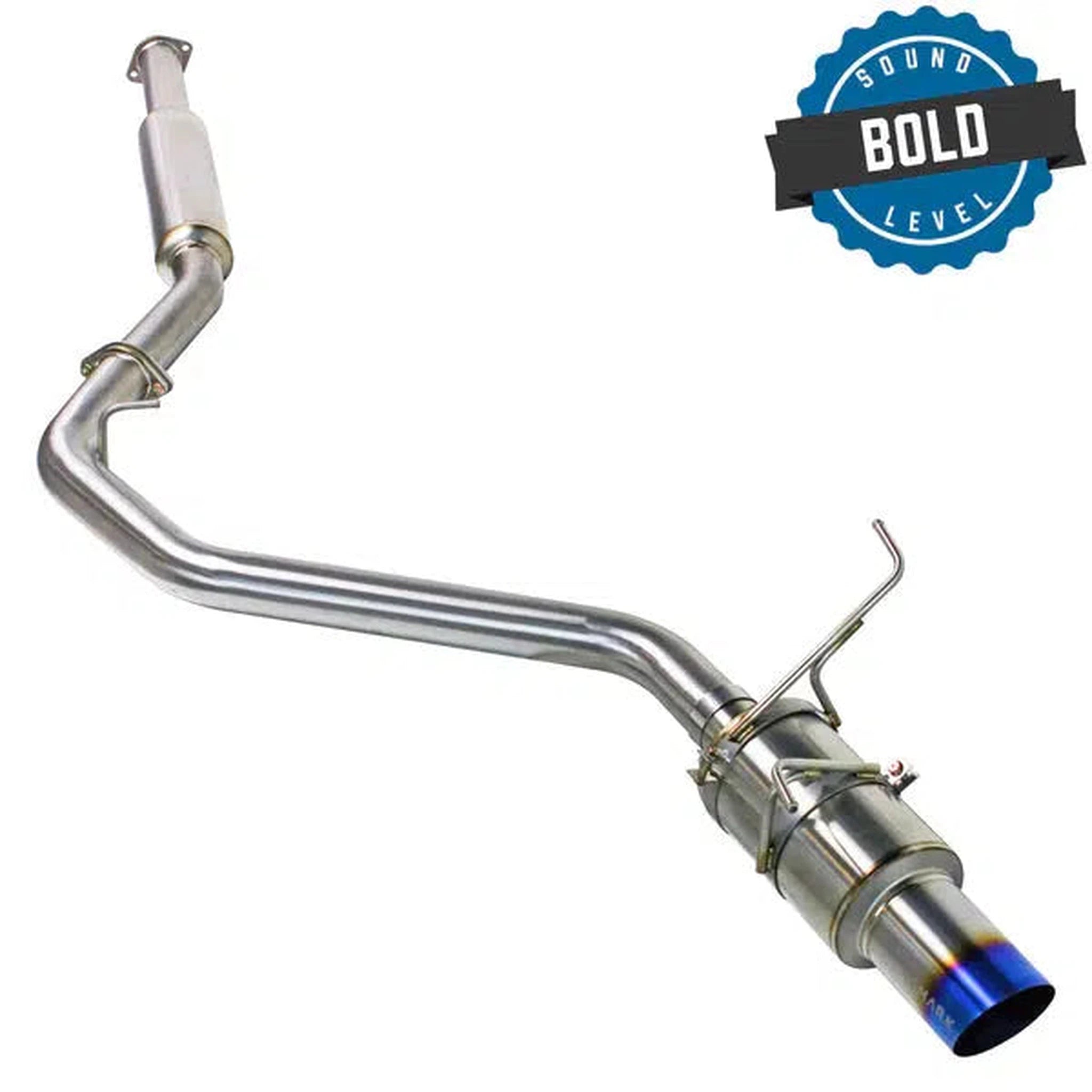 Remark R1-Spec Full Titanium Catback Exhaust With Resonator Subaru WRX 2022-2025 | RK-C1076S-03TFC