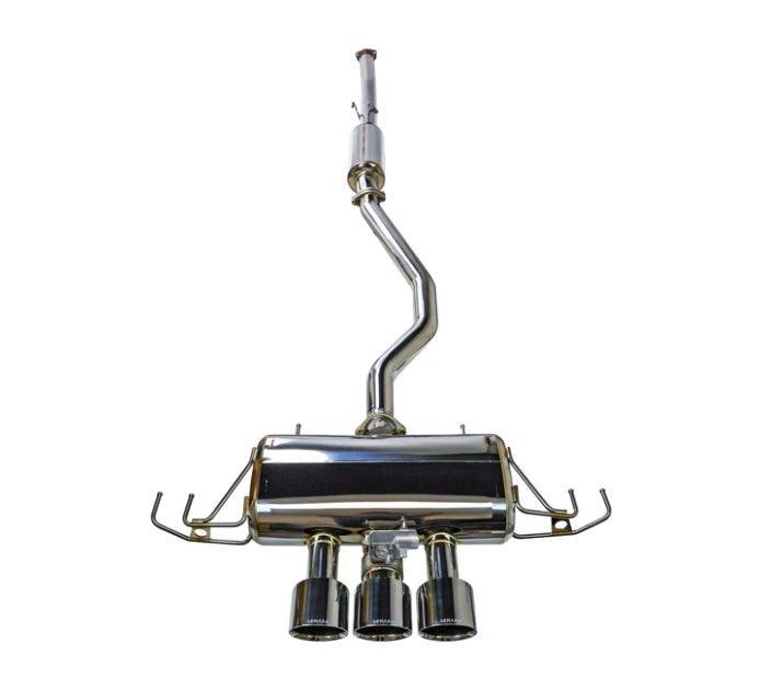 Remark Sports Touring Triple Tip Q-Spec Cat Back Exhaust w/ Front Pipe Honda Civic Type R 23-25 | RK-C3076H-09Q
