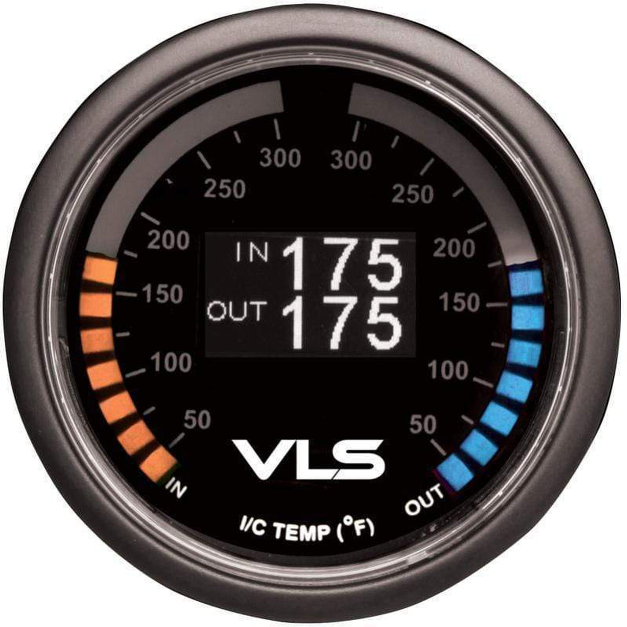Revel VLS 52mm 50-300 Deg F Dual Intercooler Temperature Gauge (1TR1AA006R)