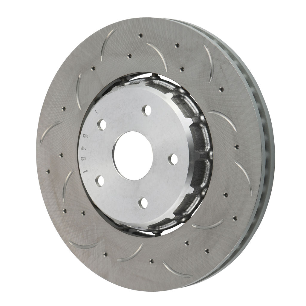 SHW Performance Front Drilled-Slotted Lightweight Brake Rotor Subaru STI 2005-2017 | SFX40011