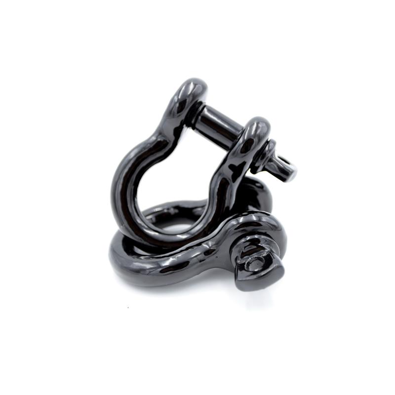 Bodyguard Recovery Shackles Gloss Black (Pair) Model SHGB