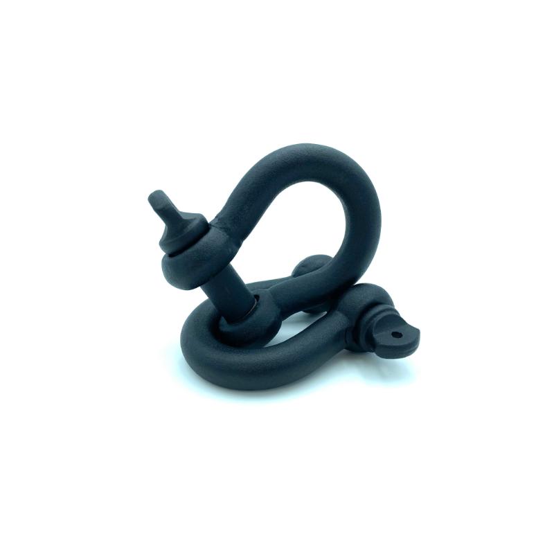 Bodyguard Recovery Shackles Texture Black (Pair) Model SHTB