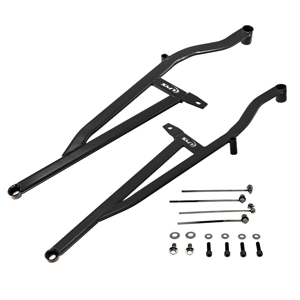SMY Center Floor Power Brace Kit Wrinkle Black Subaru WRX / STI 2008-2021 | SMY-SUSBK-MIDDLE