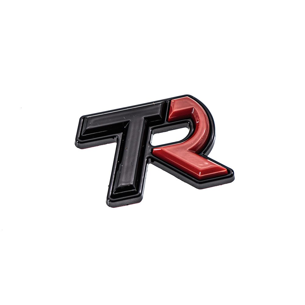 SMY Subaru TR "Tuner Ready" Trunk Badge Black / Red WRX 2022-2025 | SMY-EMB-TR2