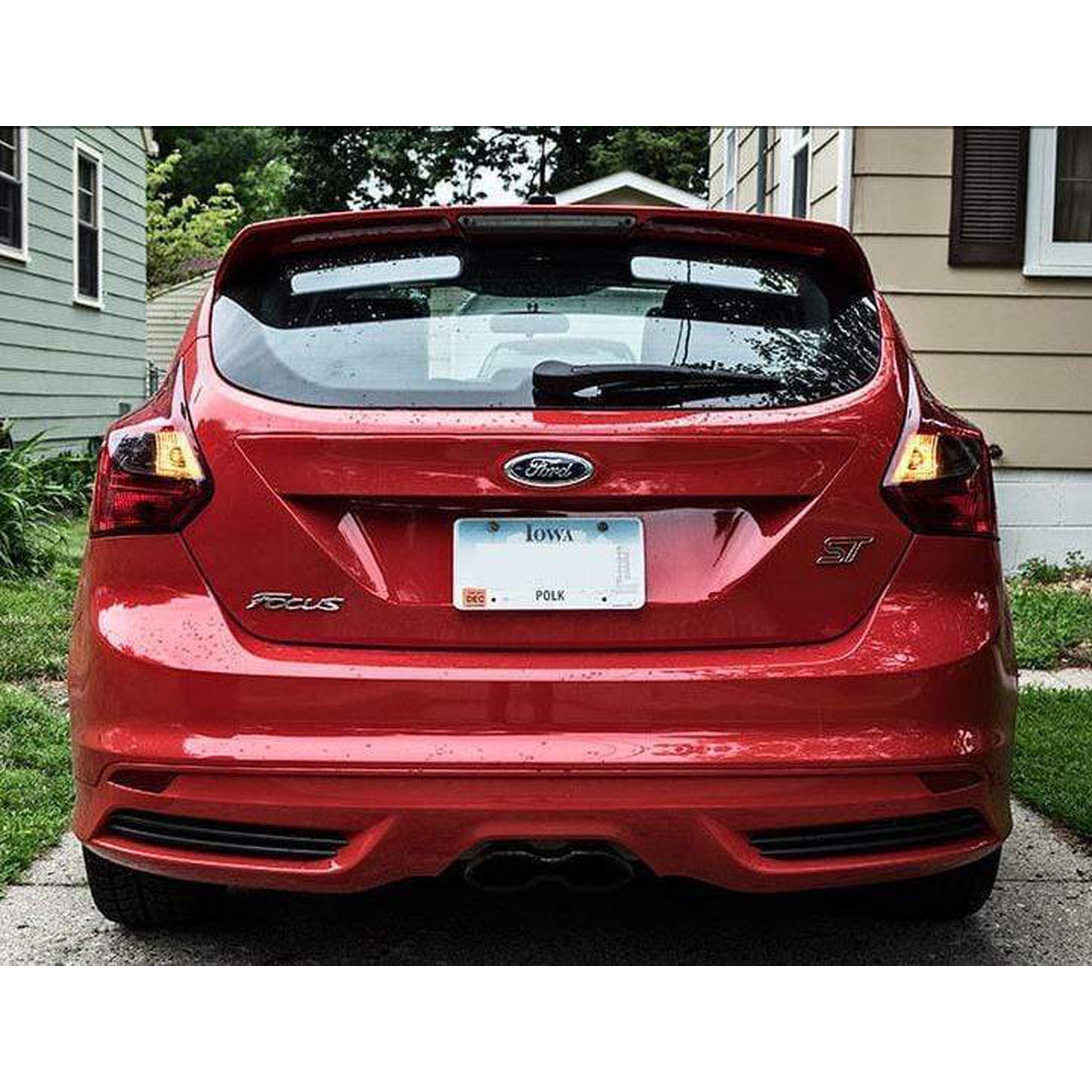 Sticker Fab Tail Light Overlay Ford Focus ST 2013-2014