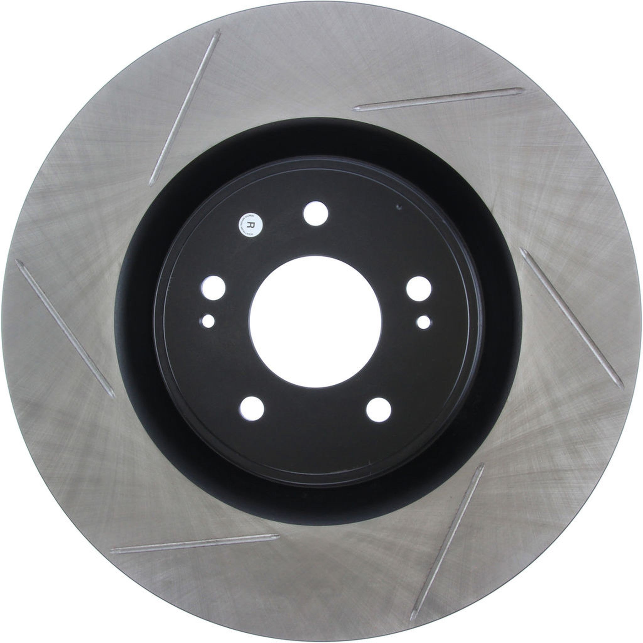 StopTech Sport Slotted Brake Rotor Front Left Mitsubishi EVO X 2008-2015 | 126.46076SL