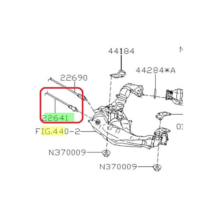 Subaru OEM Oxygen Sensor A/F (22641) 22+ BRZ | 22641AA830