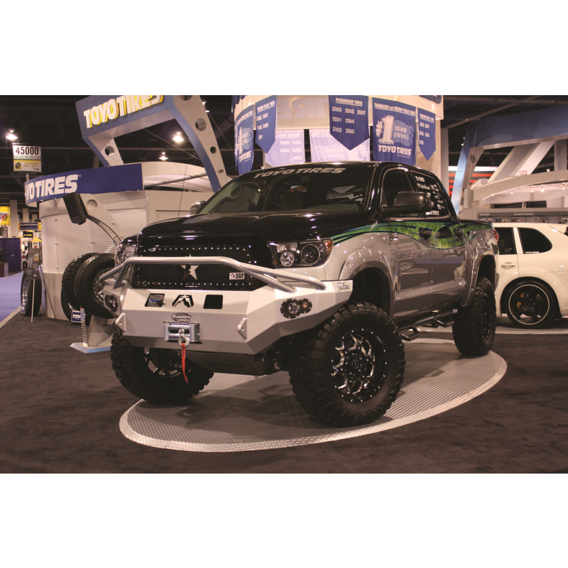 Fab Fours Premium Heavy Duty Winch Front Bumper w/ Pre Runner Guard Model TT07-H1852-1