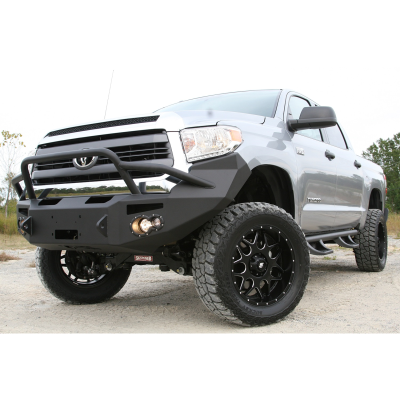 Fab Fours Premium Winch Front Bumper w/ Pre Runner Guard Model TT14-H2852-1