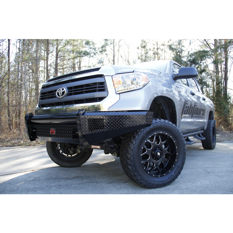 Fab Fours Black Steel Front Bumper Model TT14-K2861-1