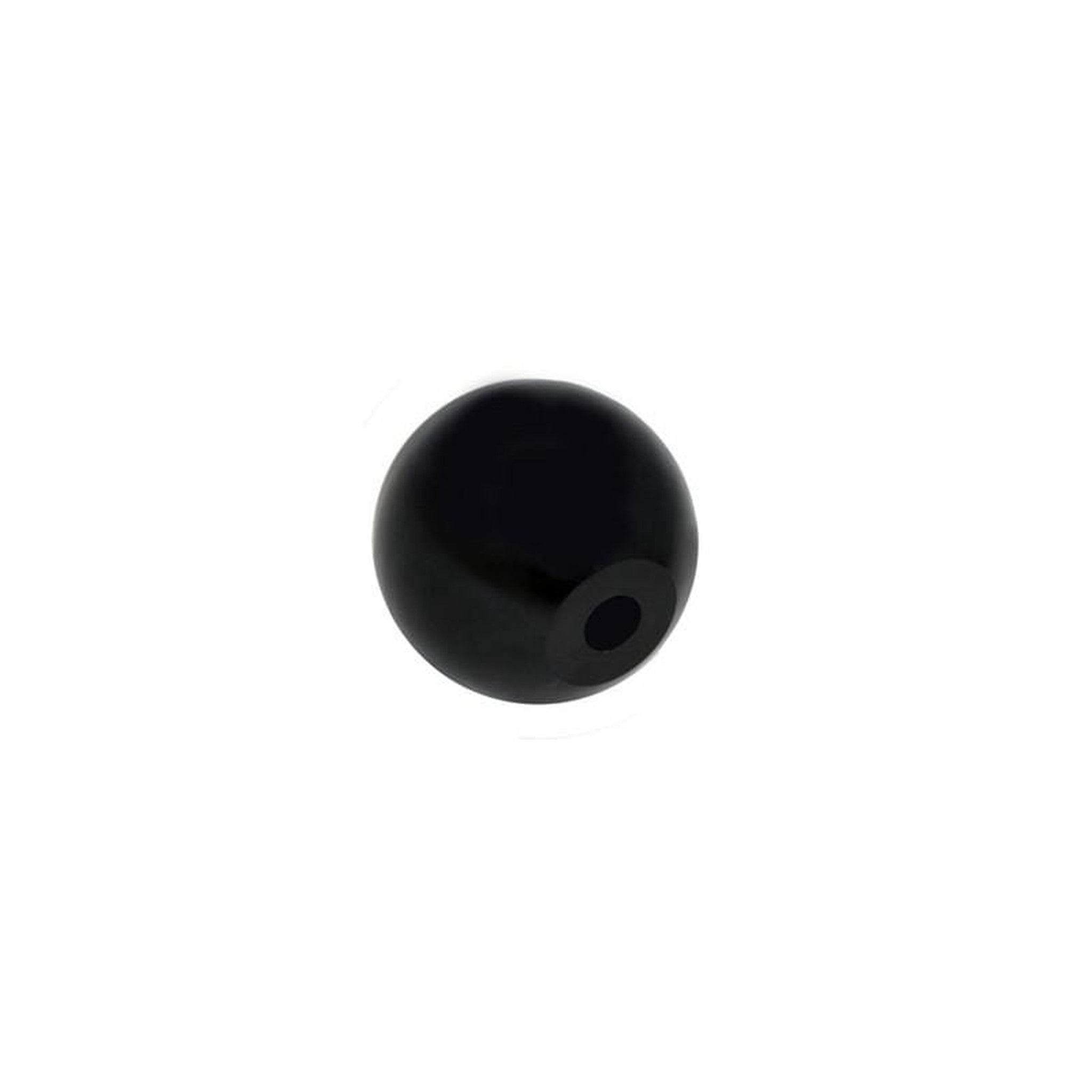 Torque Solution Billet Shift Knob Black 10x1.25 | TS-BSK-001B