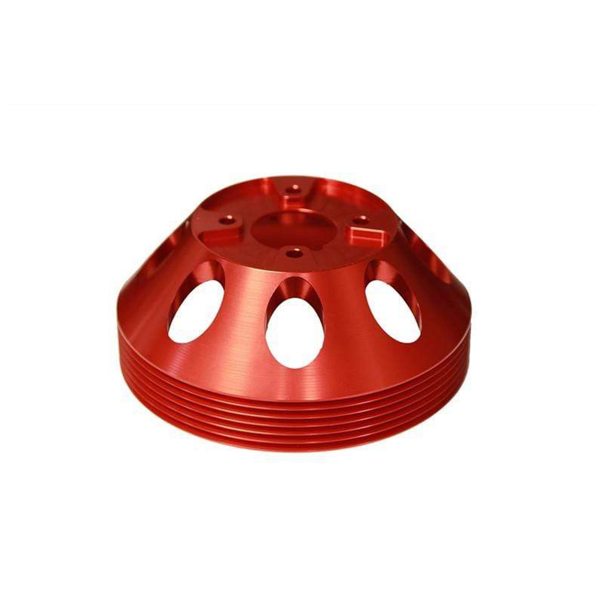 Torque Solution Red Lightweight Water Pump Pulley Hyundai Genesis Coupe 3.8 2010-2015 | TS-GEN-003R