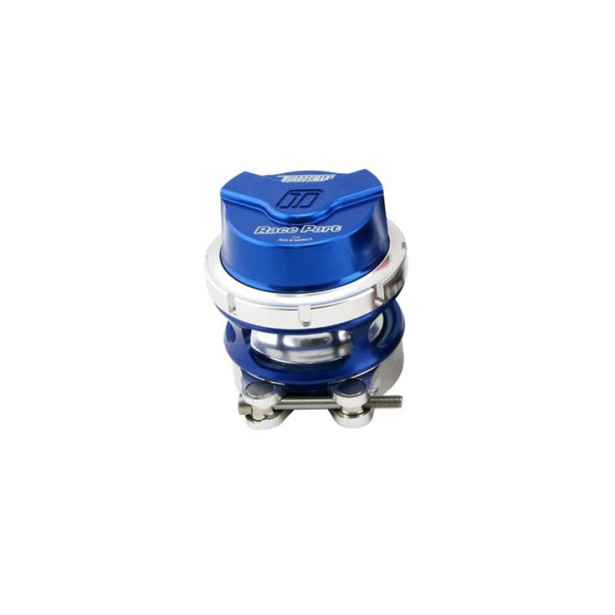 Turbosmart Raceport Gen-V Universal (No Weld Flange) Female (Fits Competitors Flange) Blue | TS-0204-1141