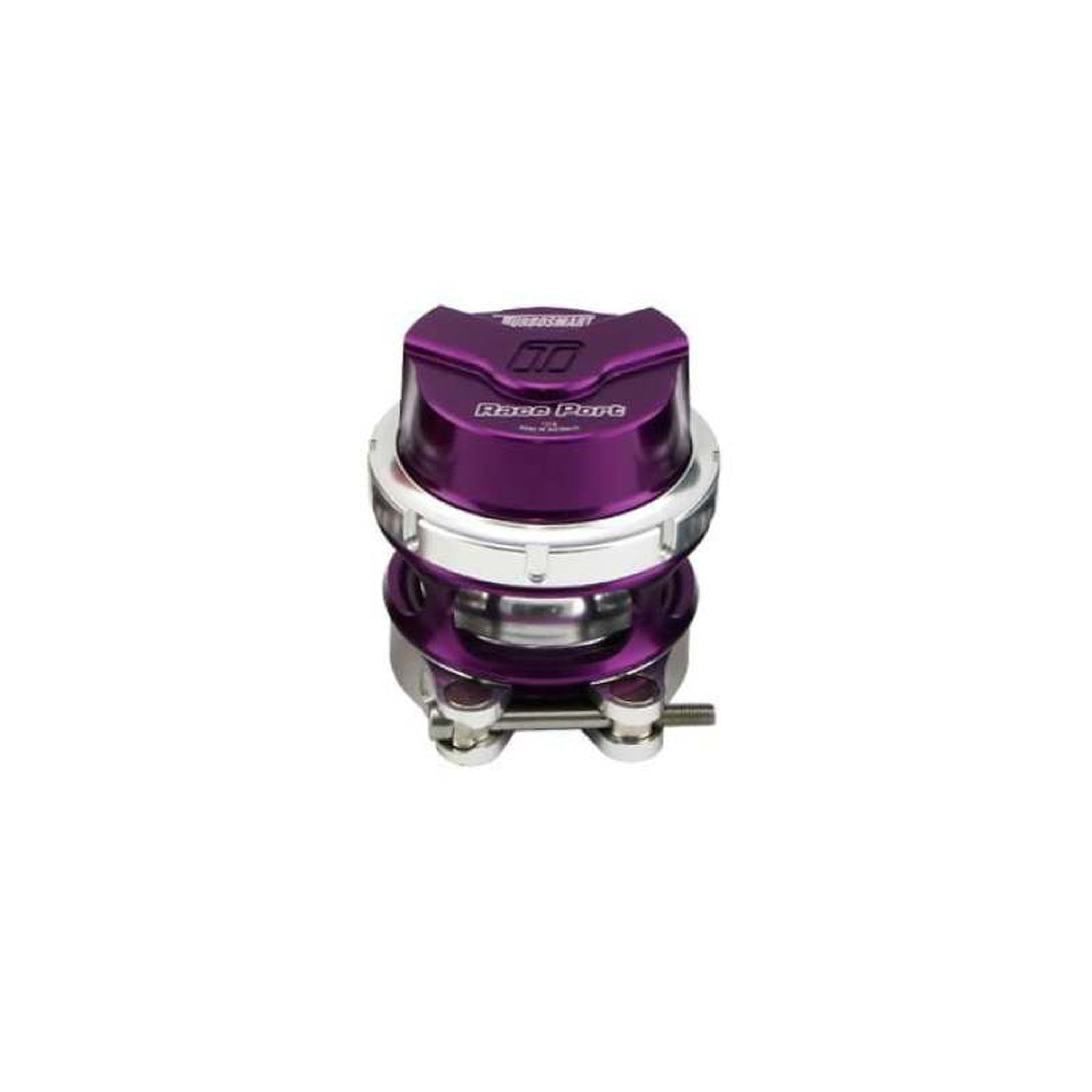 Turbosmart Raceport Gen-V Universal (No Weld Flange) Female (Fits Competitors Flange) Purple | TS-0204-1143