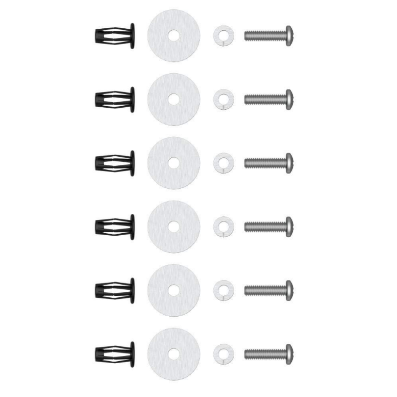 UWS UTV Tool Box Hardware Kit for Honda Pioneer 1000 Model UTV-59HP
