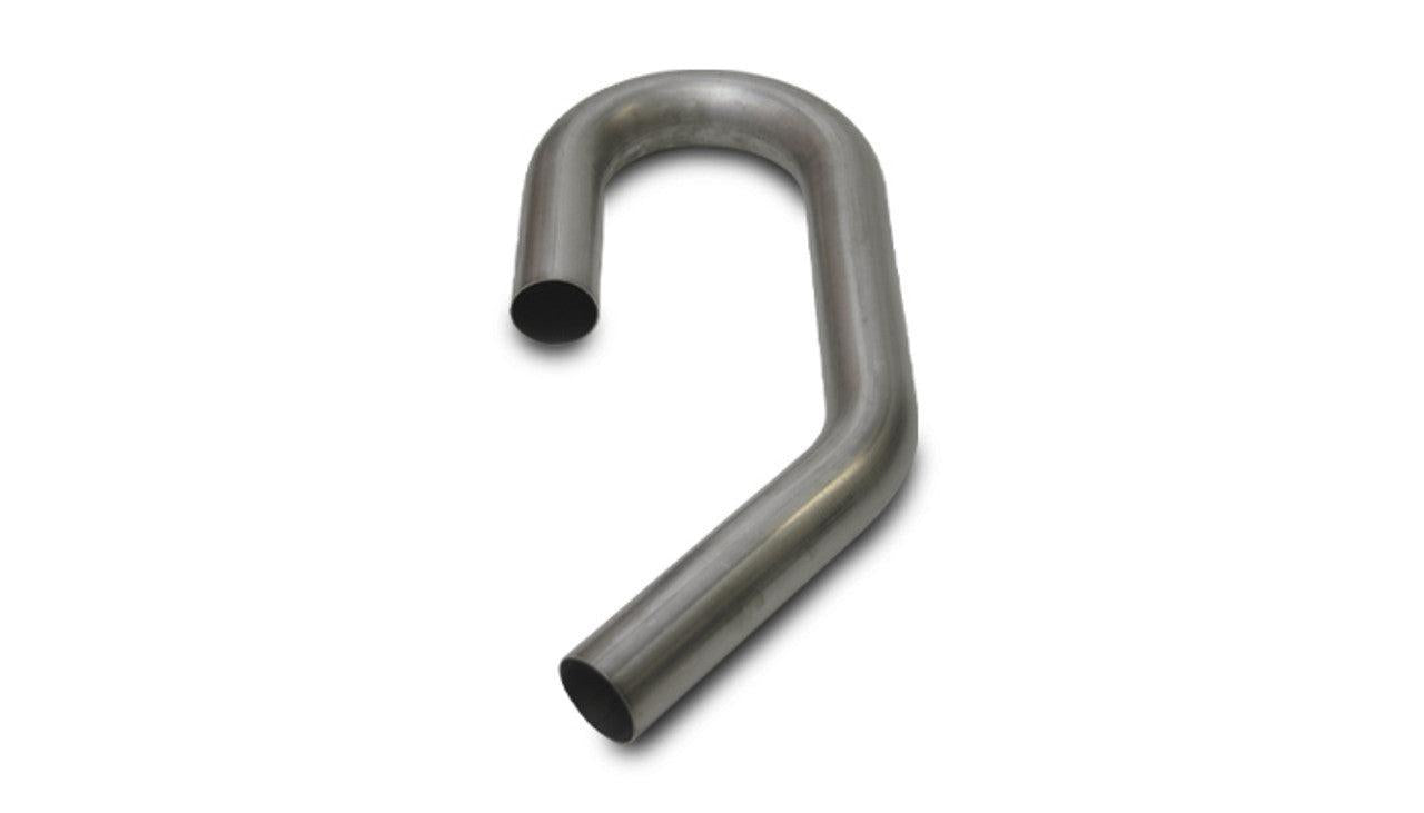 Vibrant Aluminized Steel U-J Mandrel Bent Tube Tube Diameter - 3" O.D. U-Bend Centerline Radius - 5" Approx. Leg Length - 10" | 12611