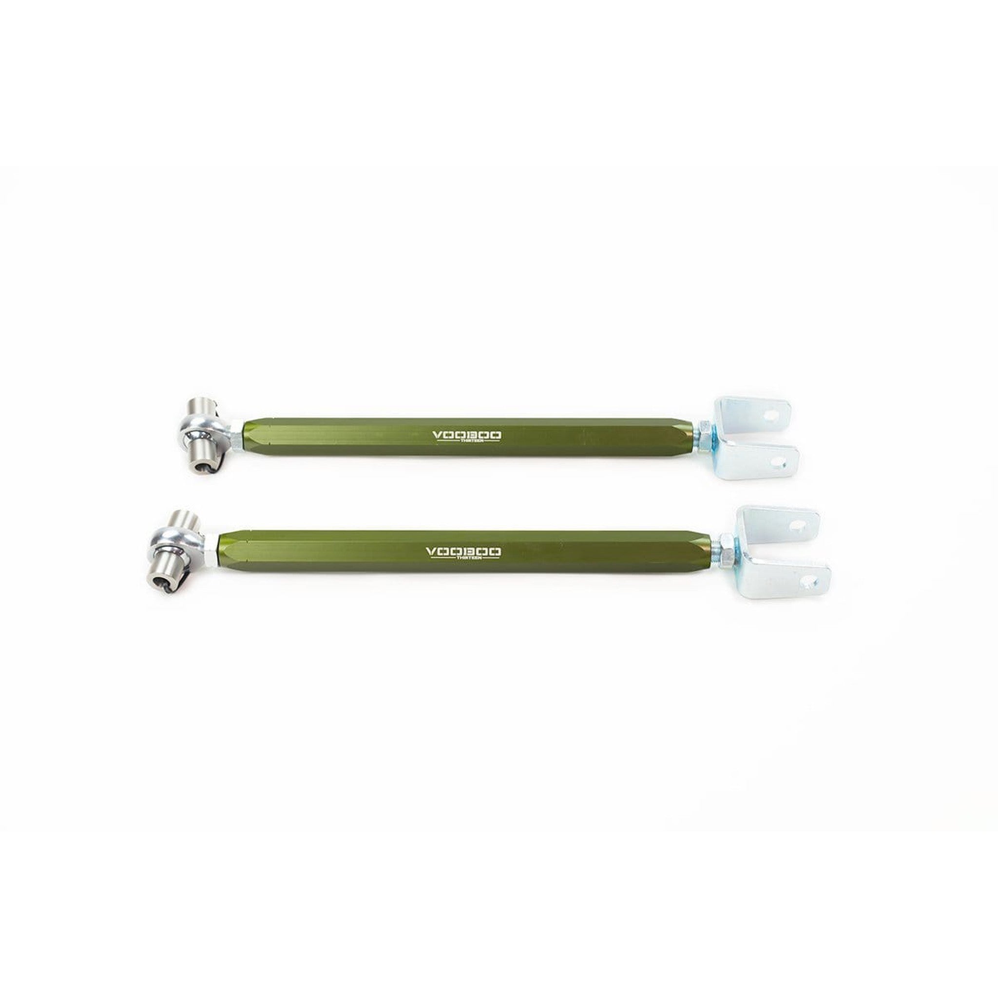 Voodoo 13 Hard OD Green Rear Toe Arms Nissan 370z / Infiniti G37