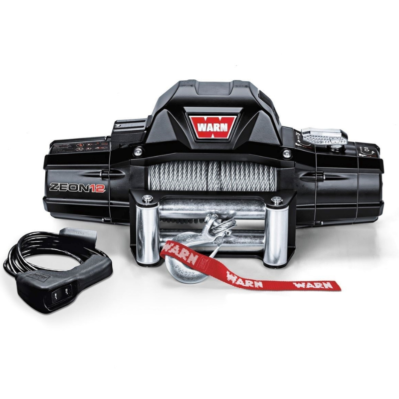 Warn ZEON 12 Winch, Pull Capacity 12,000 lb, 80 Feet Of Steel Rope Model 89120