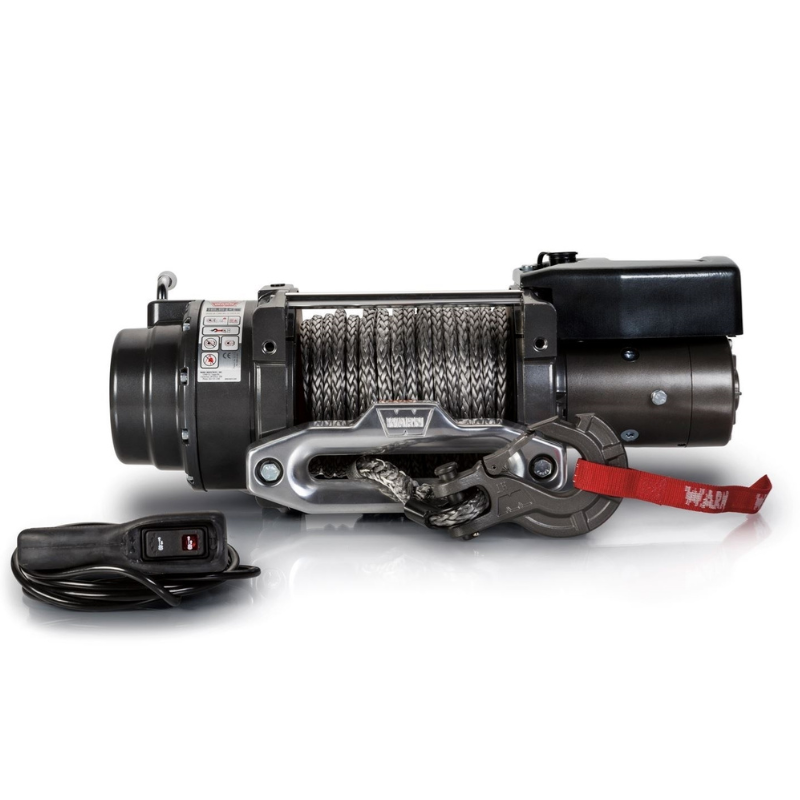 Warn 16.5ti-S Heavyweight Winch, Pull Capacity 16,500 lb, 80 Feet Of Spydura Pro Rope Model 97740