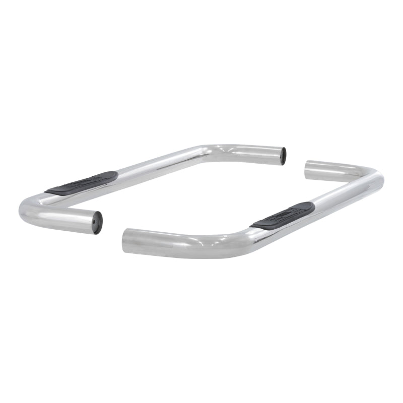 ARIES 3" Round Polished Stainless Step Nerf Bars Model 204040-2