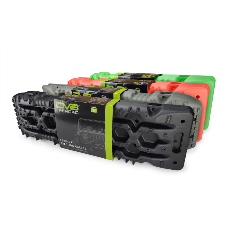 DV8 Offroad Traction Boards With Carry Bag - Olive Model RTB1-01OL